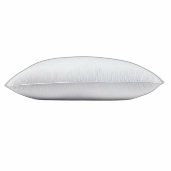 Homeroots 36 x 20 x 4.5 in. Lux Sateen Down Alternative King Size Firm Pillow, White 387817